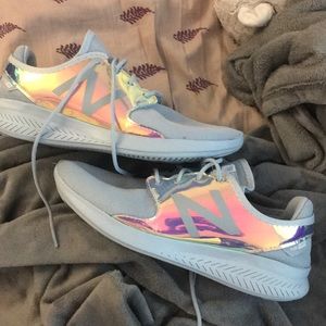 New balance holographic sneakers